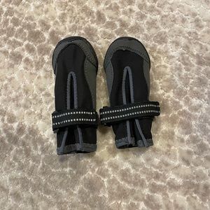 Doggie booties.  Never worn. Size S.